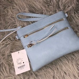 Light blue crossbody